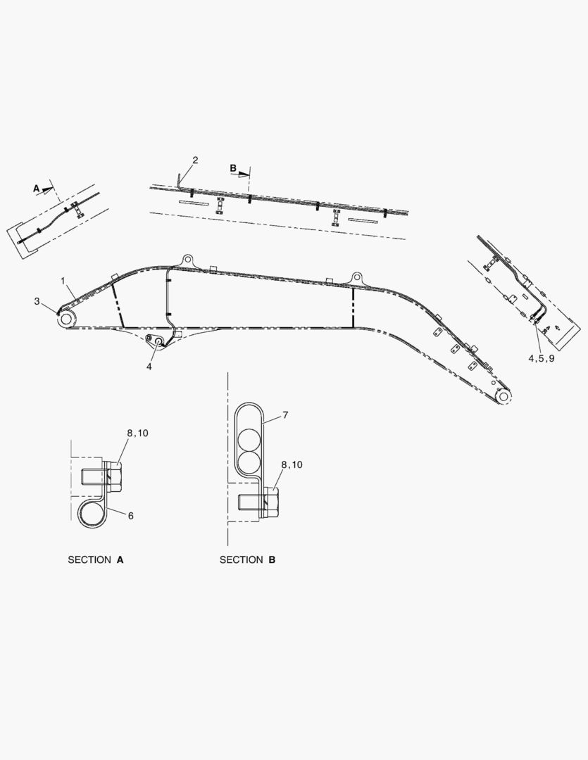 3150 LUBRICATION PIPING - ARM