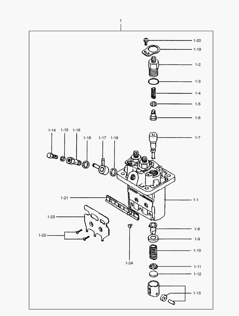 НАСОС ДЛЯ ВПРЫСКА ТОПЛИВА