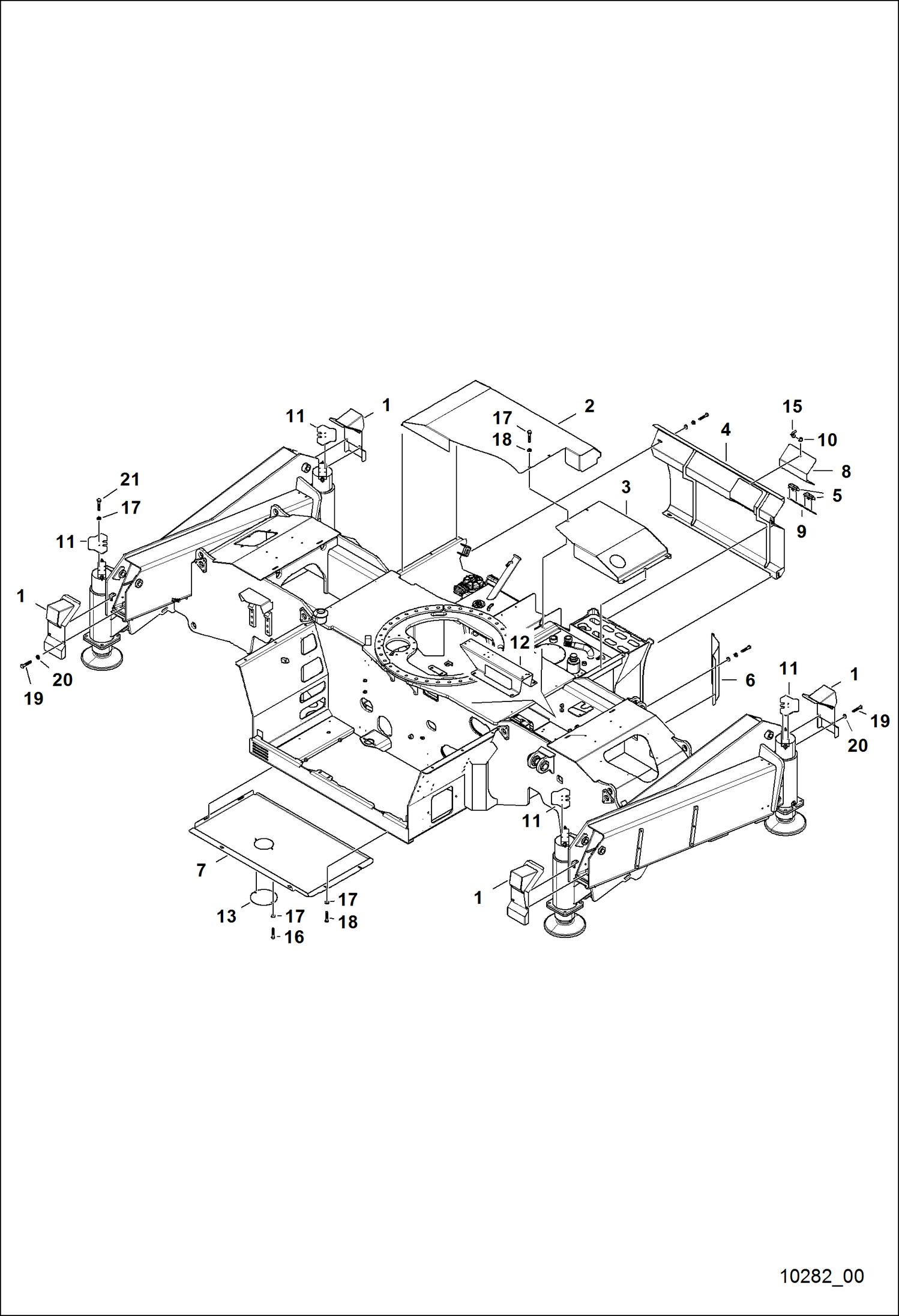 ШАССИИ С КРЫШКОЙ И КРОНШТЕЙНЫ - 3