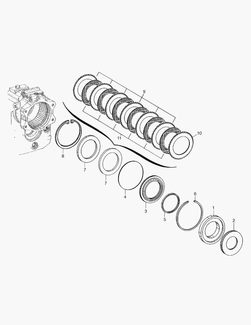 6865 1ST GEAR CLUTCH - TRANSMISSION(2HL70) [366~]