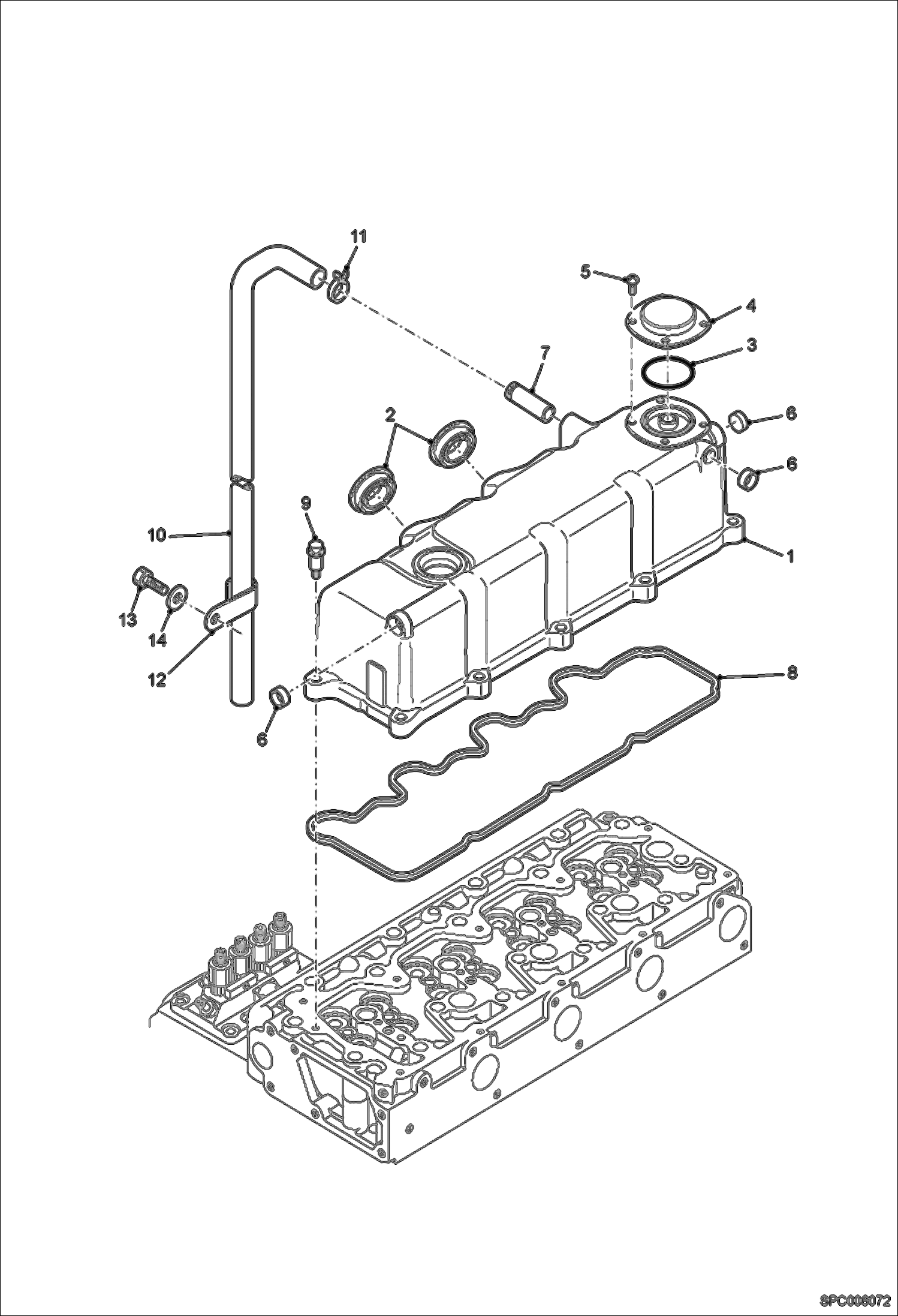 КРЫШКА ГОЛОВКИ