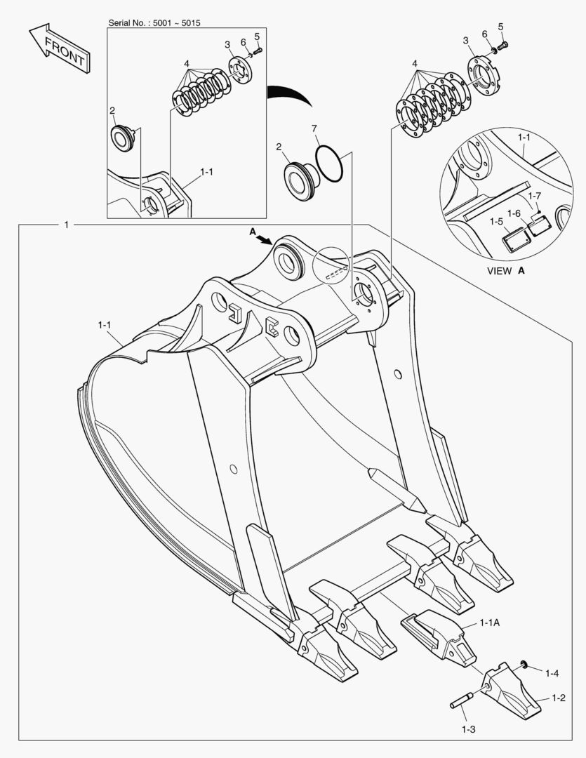 6760 BUCKET - 3.0гЋҐ(H.D) [5001~5127]