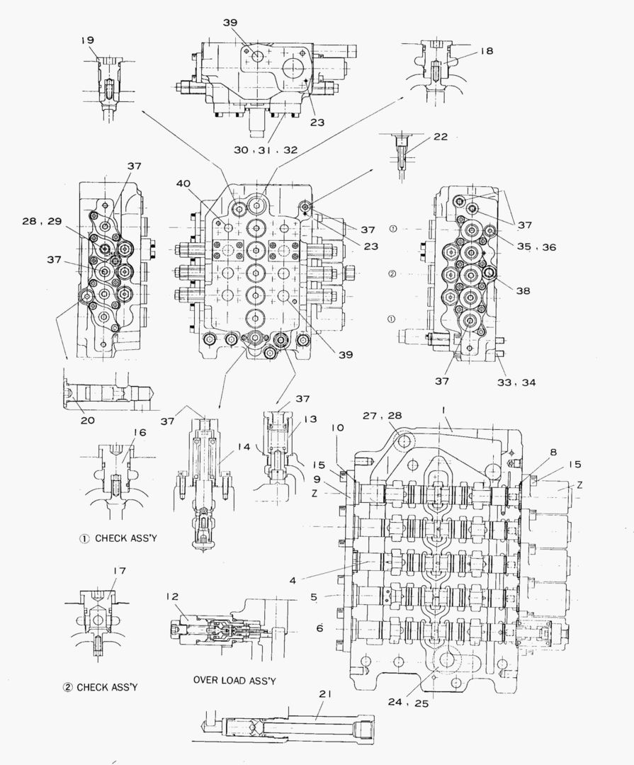 6164 CONTROL VALVE(2) [1~1180]