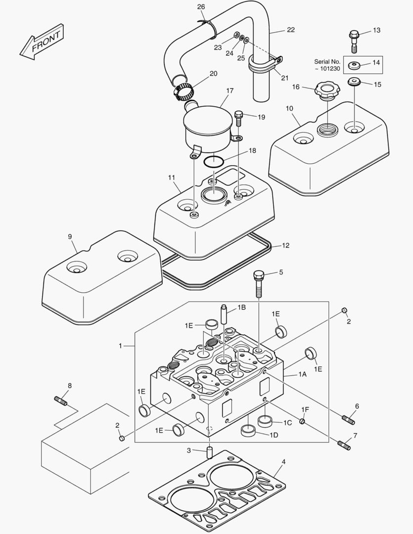 016 CYLINDER HEAD [~111210]
