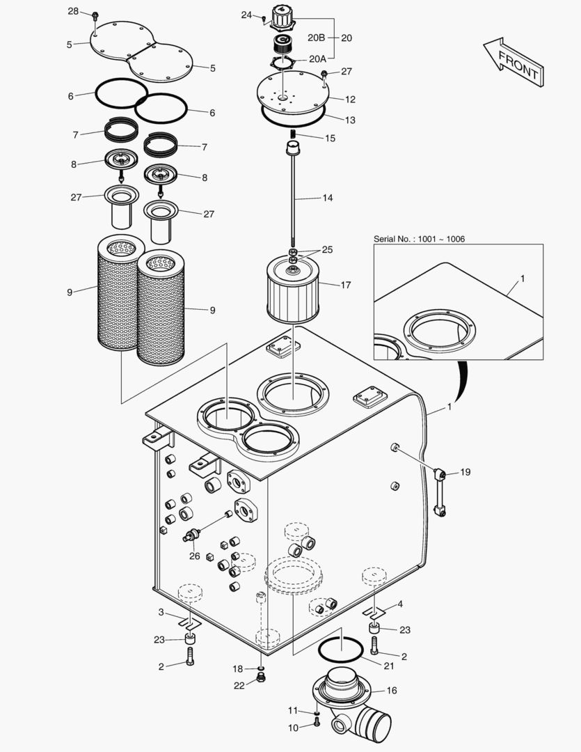 РЕЗЕРВУАР ДЛЯ МАСЛА