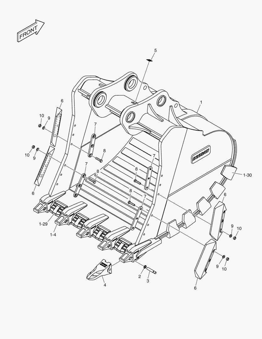 7245 BUCKET ASS`Y - 4.64mВі - X CLASS