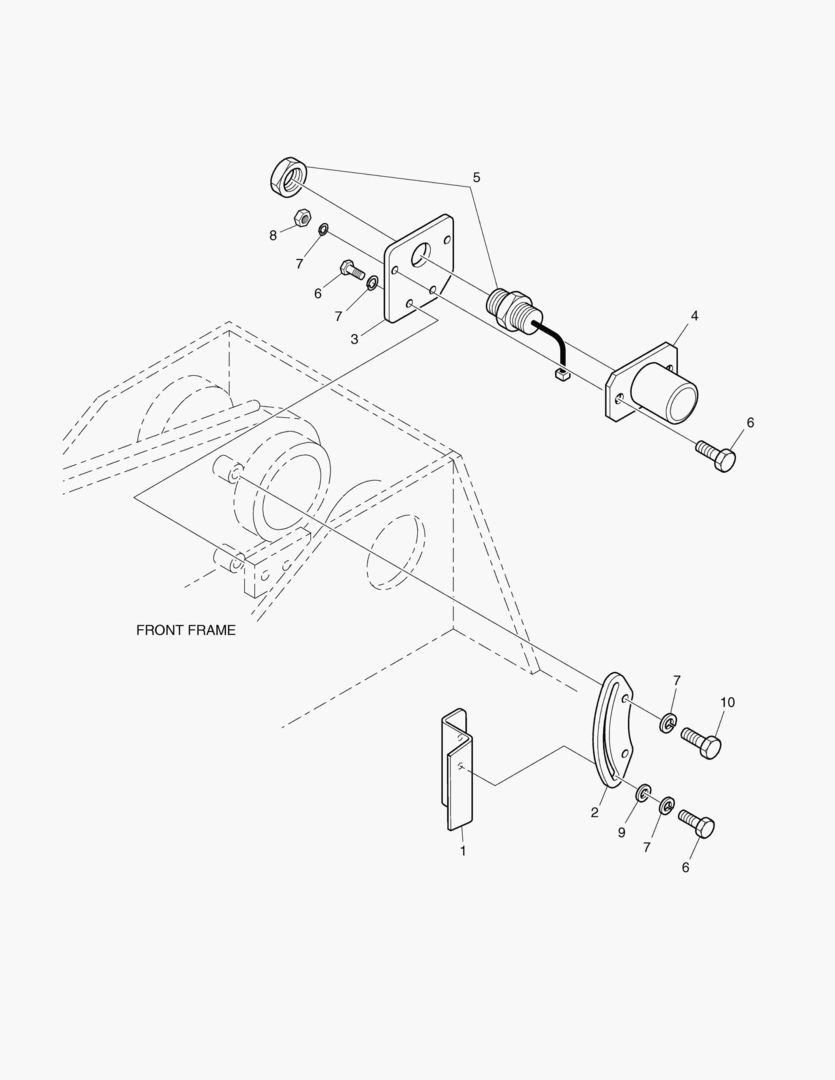 УДАРНАЯ РУКОЯТЬ ПОДЪЕМА В СБОРЕ