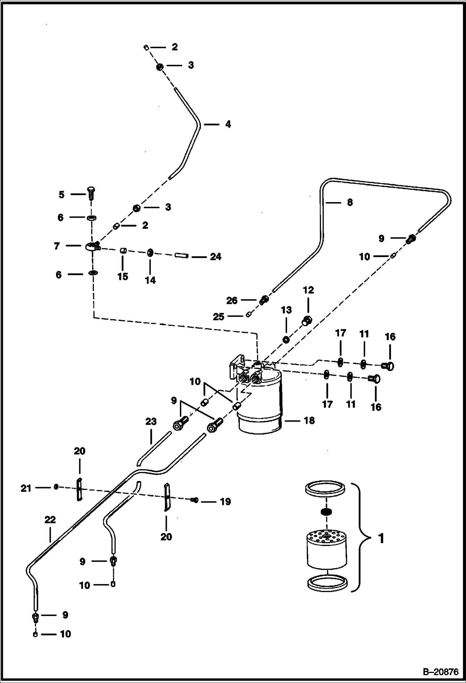 ФИЛЬТР ДЛЯ ТОПЛИВА
