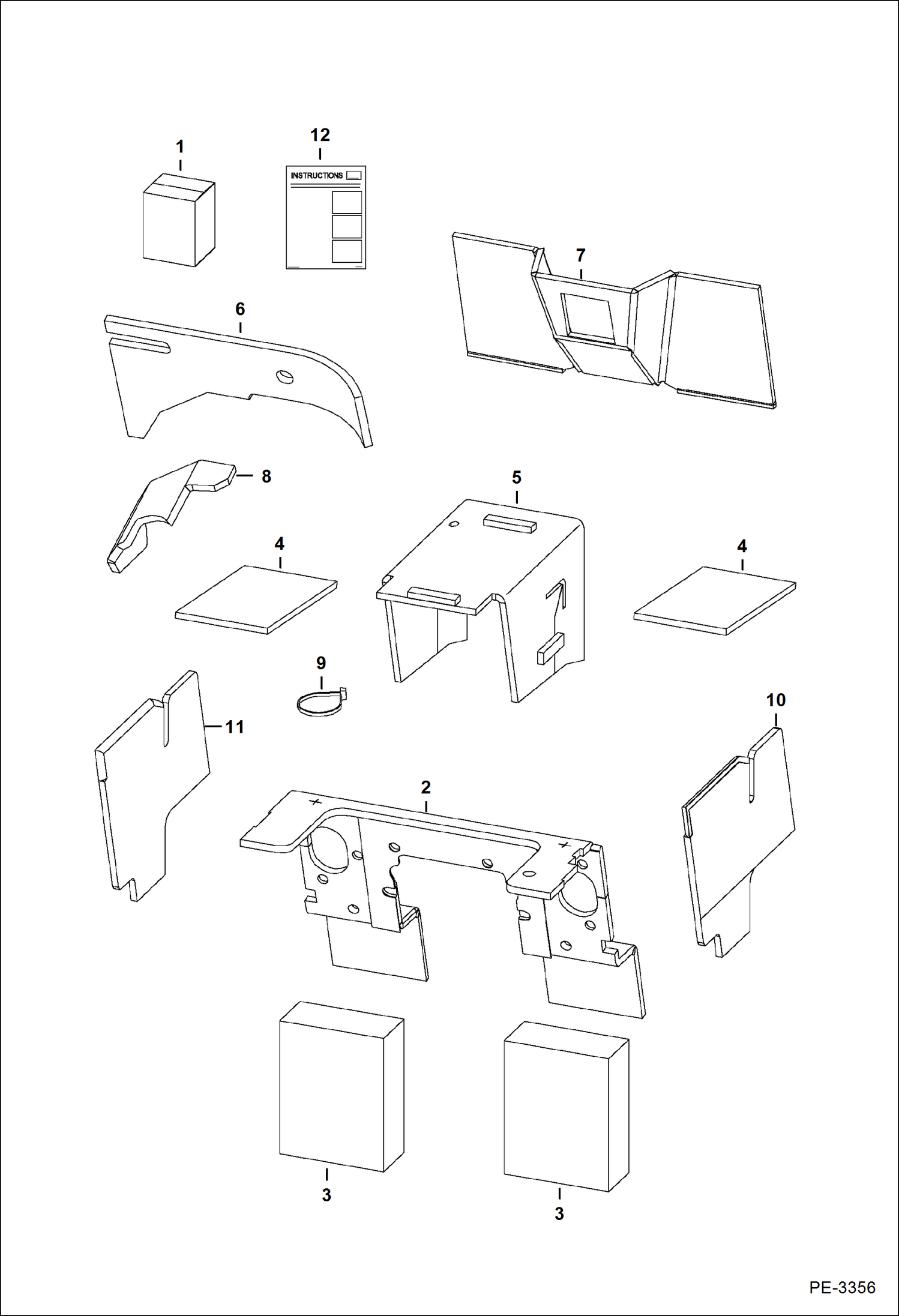 КОМПЛЕКТ ДЕТАЛЕЙ СИСТЕМЫ ШУМОПОДАВЛЕНИЯ (РУКОВОДСТВО ПОЛЬЗОВАТЕЛЬ УСТРАЙСТВ УПРАВЛЕНИЯ)