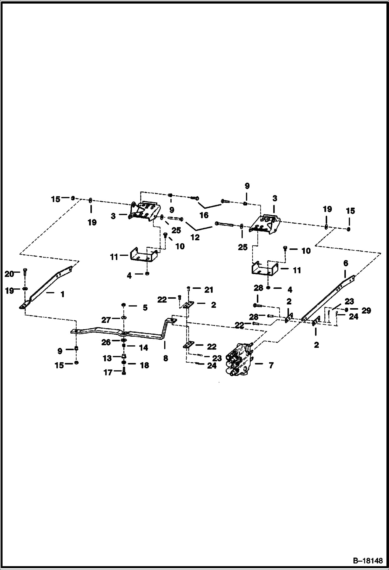 ПЕДАЛИ УПРАВЛЕНИЯ (СЕРИЙНЫЙ НОМЕР 13001 И ВЫШЕ)