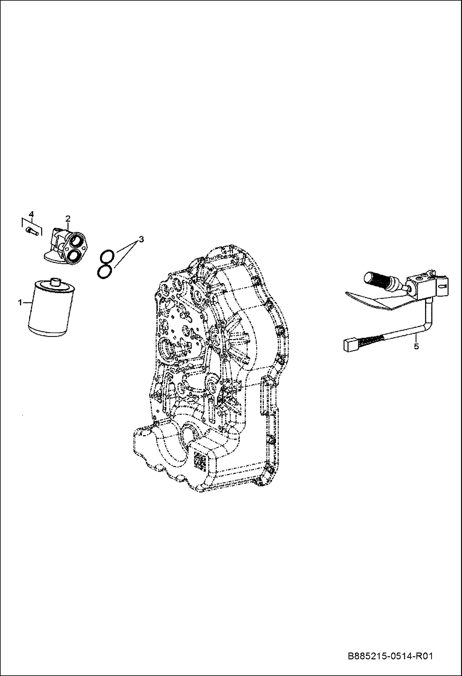 Схема МАСЛЯНЫЙ ФИЛЬТР