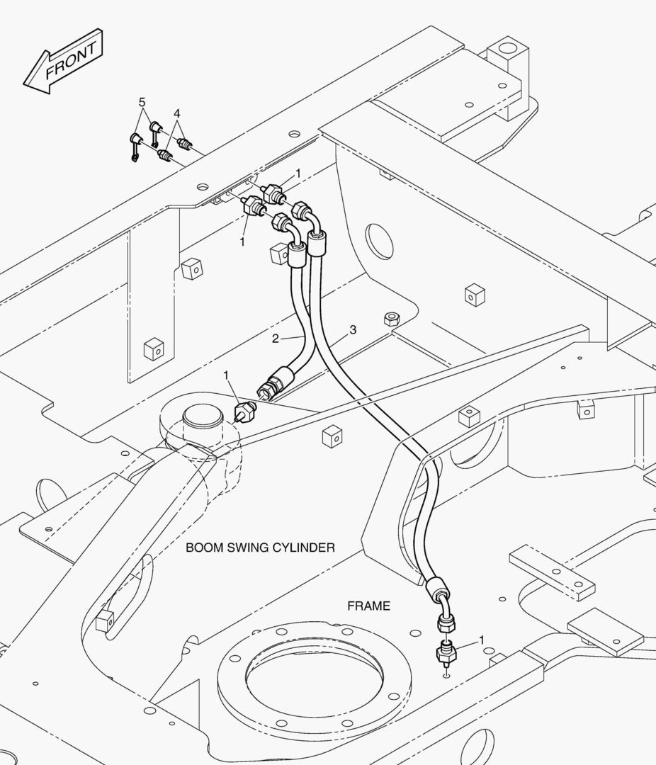 ТРУБОПРОВОД СМАЗОЧНОЙ СИСТЕМЫ