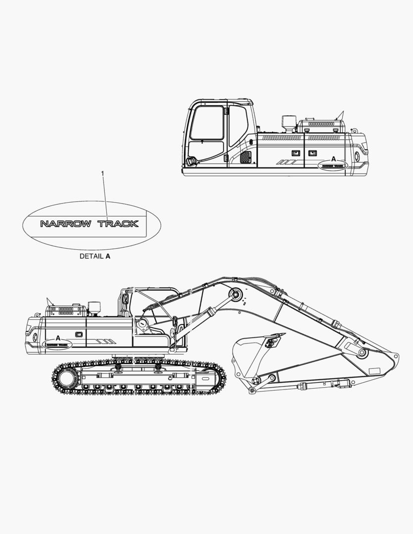 ПРЕДУПРЕЖДАЮЩАЯ ТАБЛИЧКА - УЗКИЙ