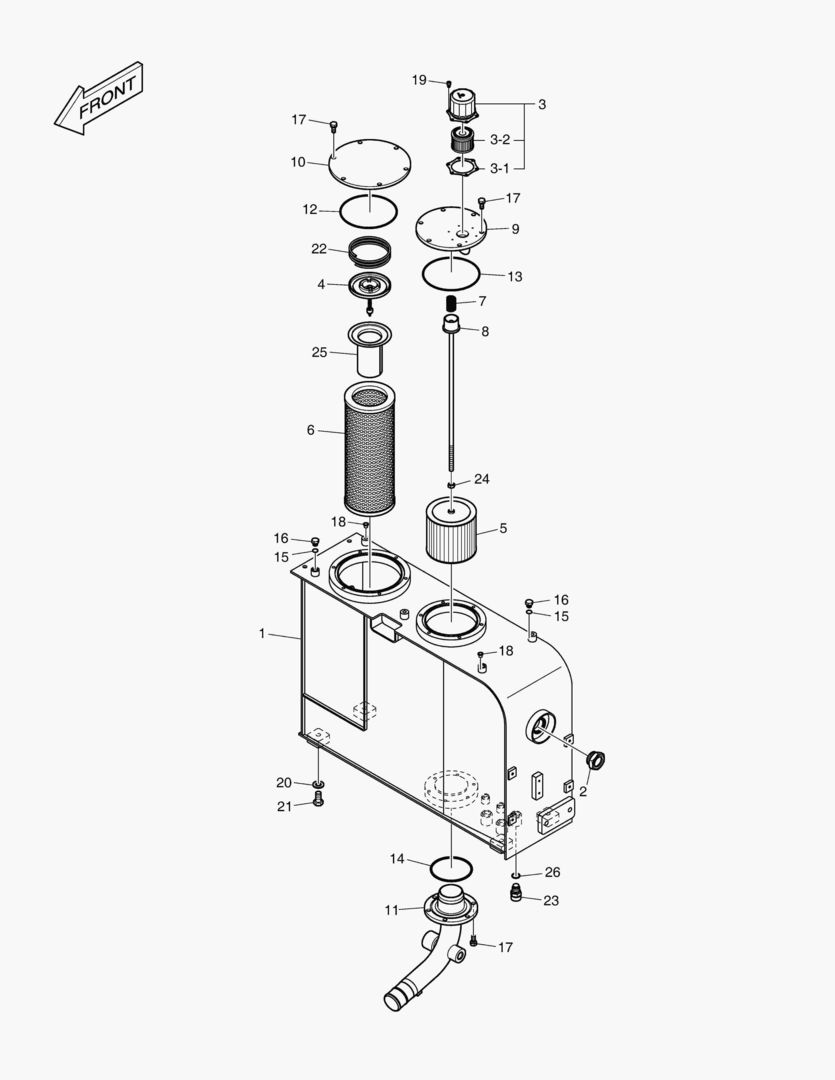 РЕЗЕРВУАР ДЛЯ МАСЛА