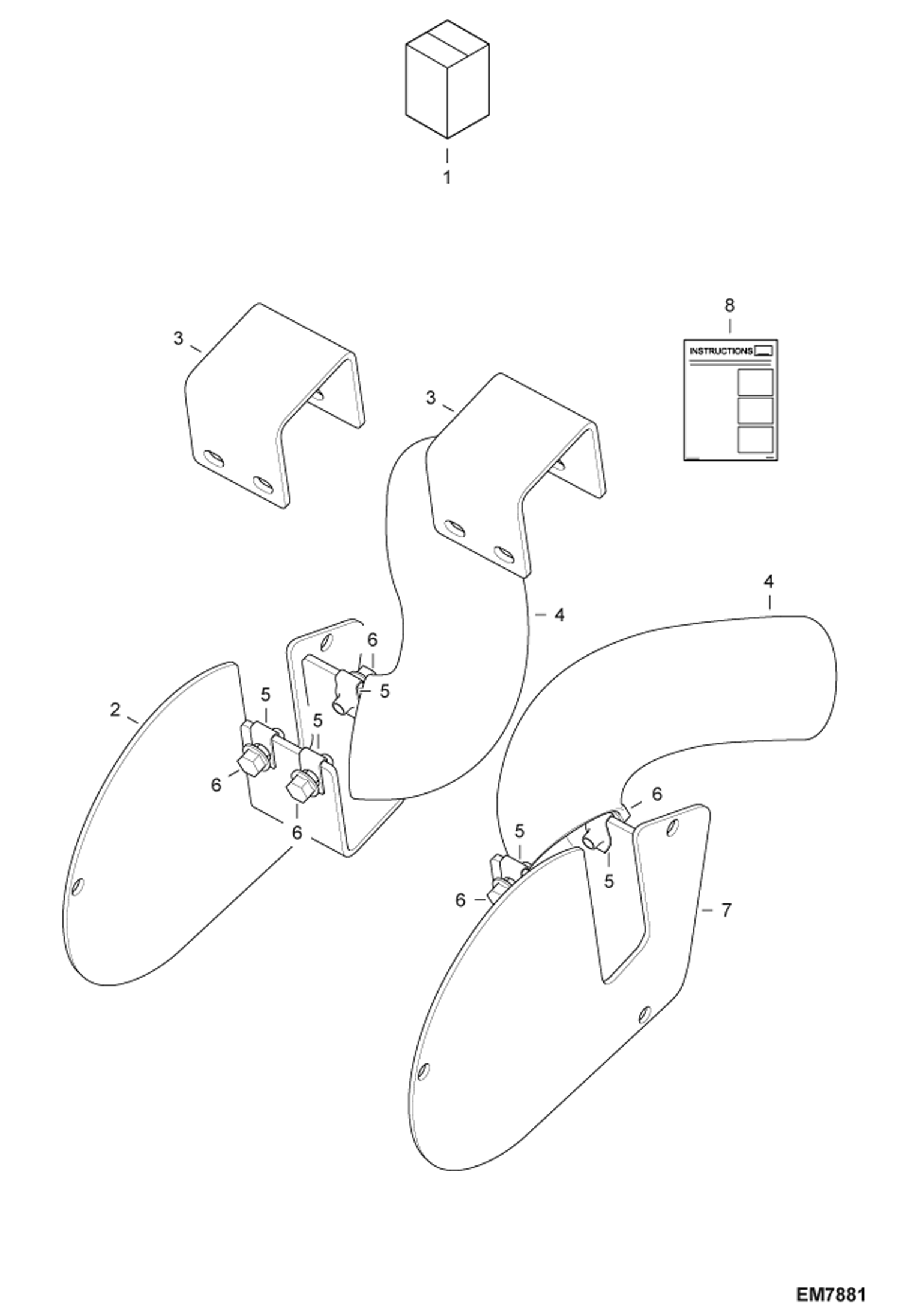 КОМПЛЕКТ ОГРАЖДЕНИЯ ШЛАНГОВ