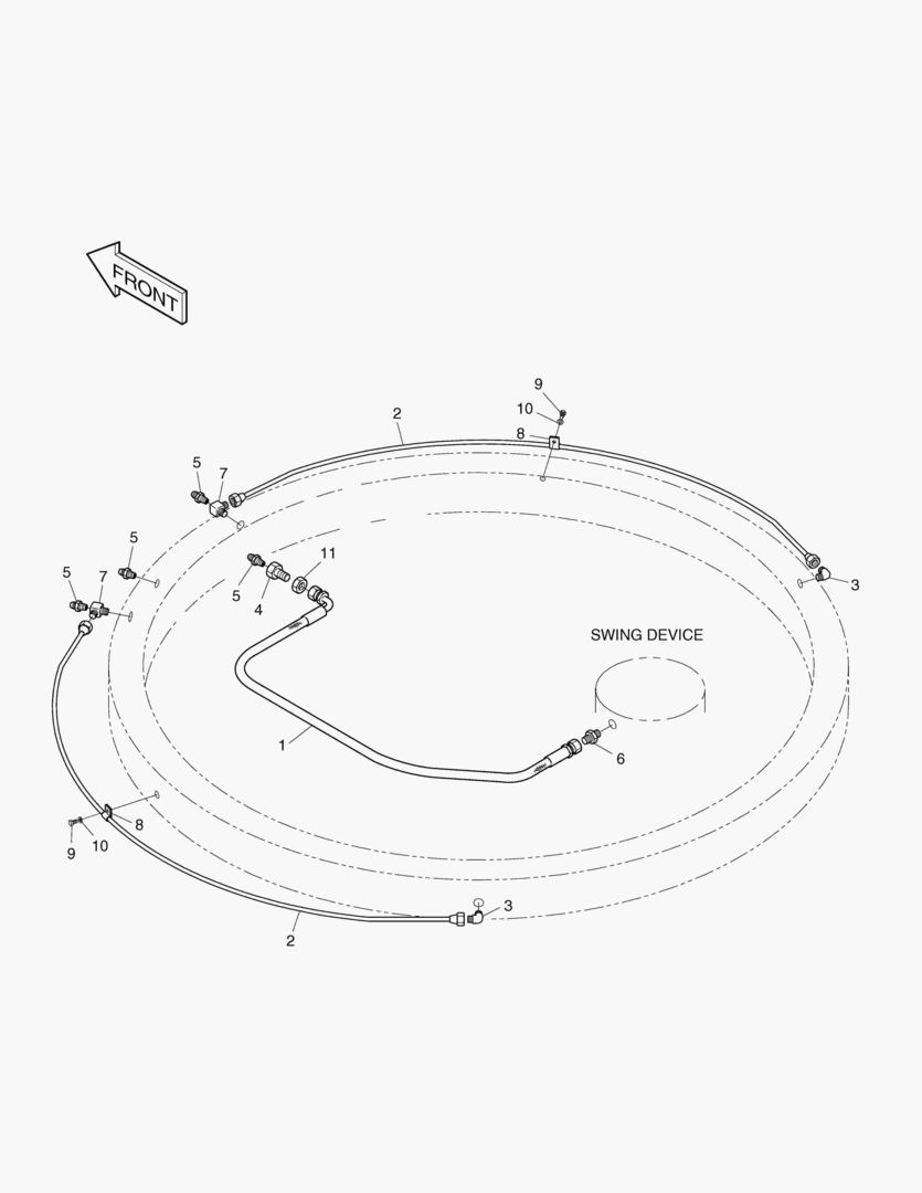 ТРУБОПРОВОД СМАЗКИ