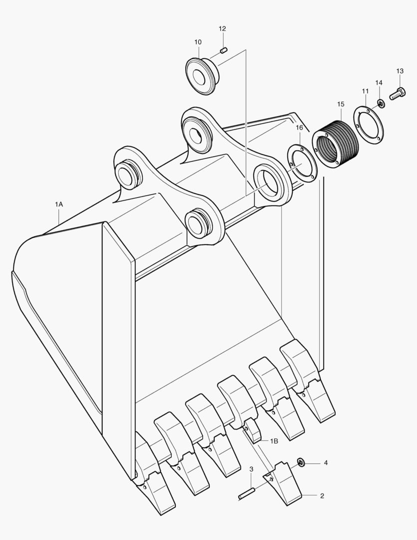 5225 BUCKET-1.15MВі