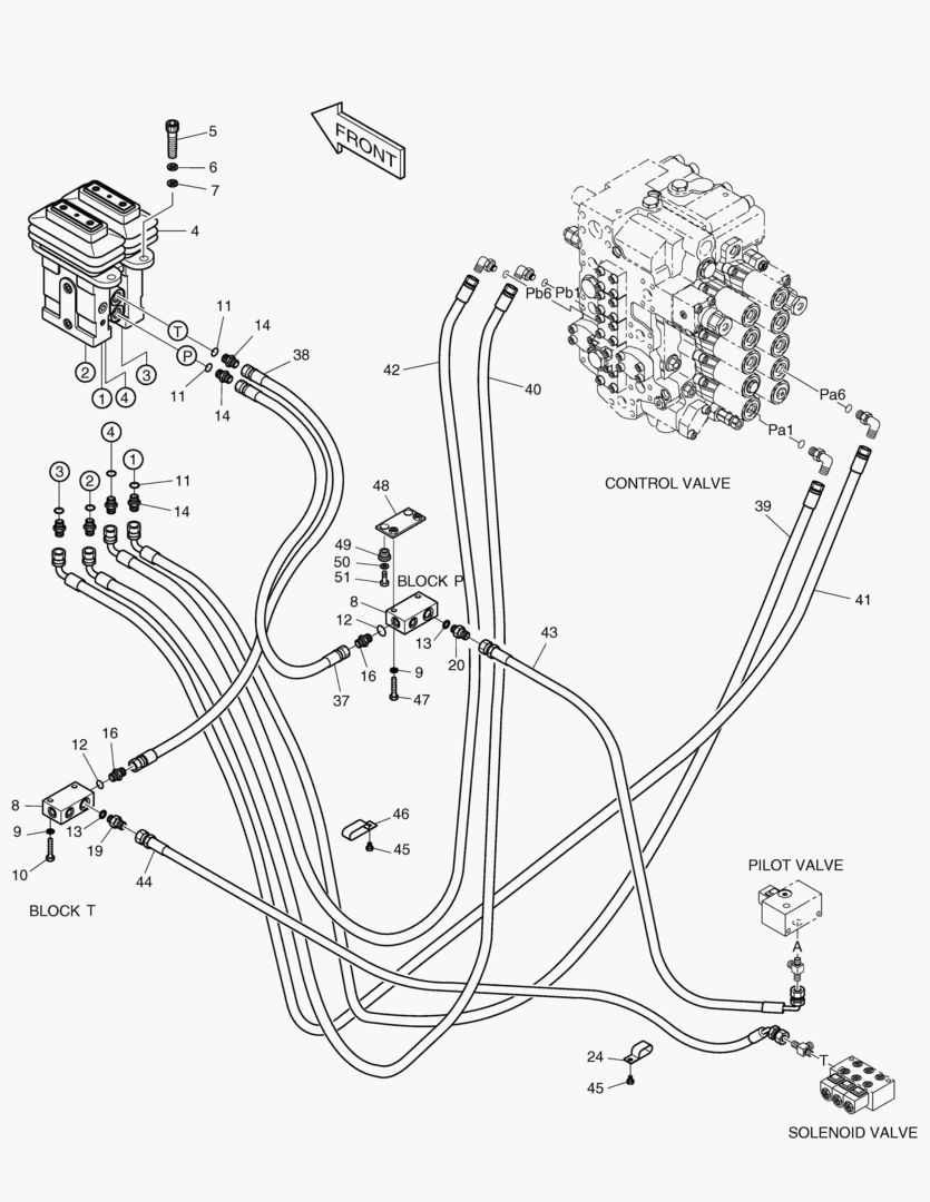 ТРУБОПРОВОД СЕРВОУПРАВЛЕНИЯ(8)