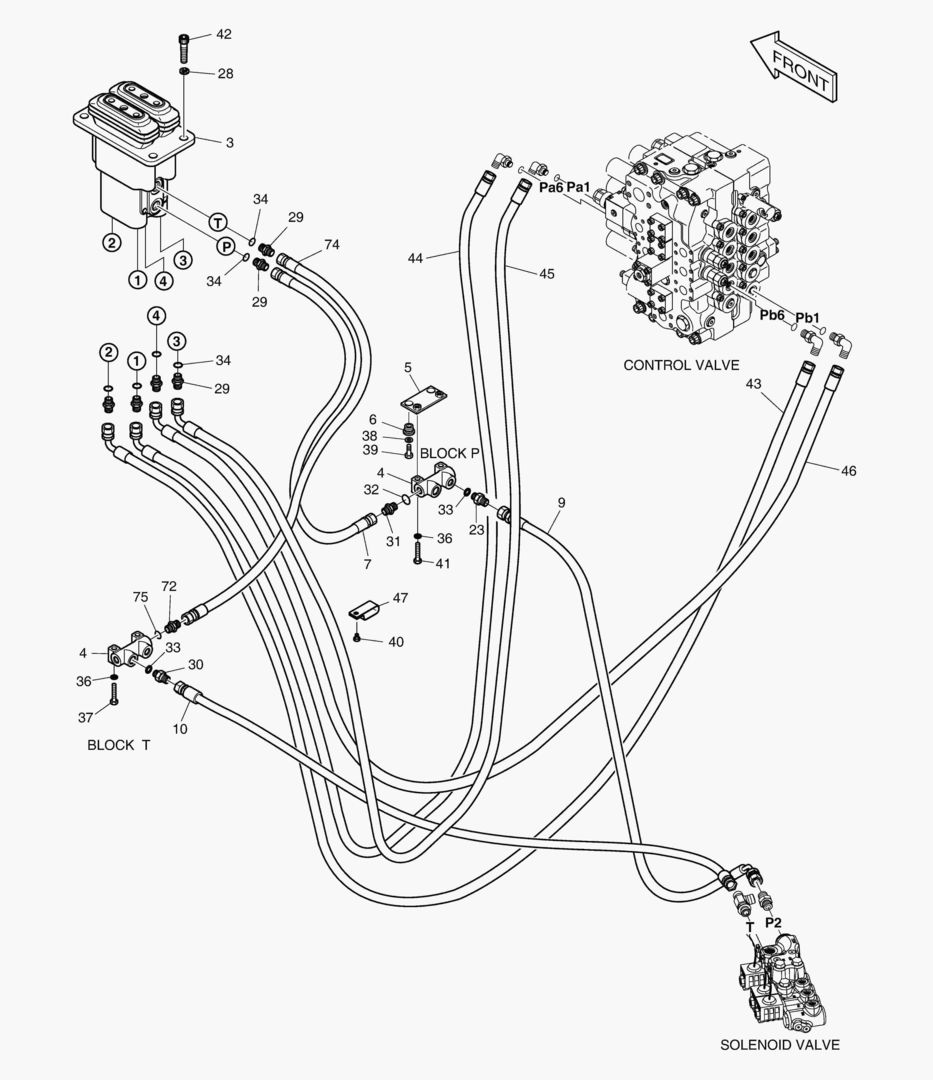 ТРУБОПРОВОД СЕРВОУПРАВЛЕНИЯ(8)