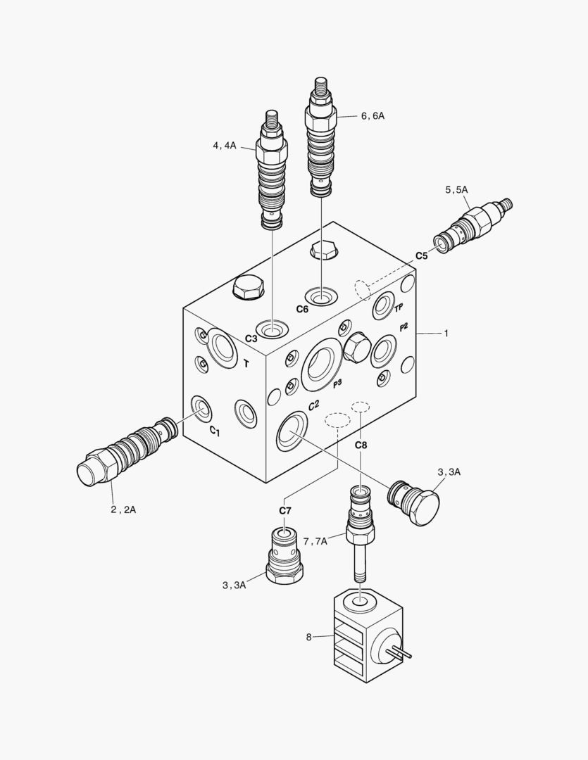 3460 BRAKE & PILOT SUPPLY VALVE