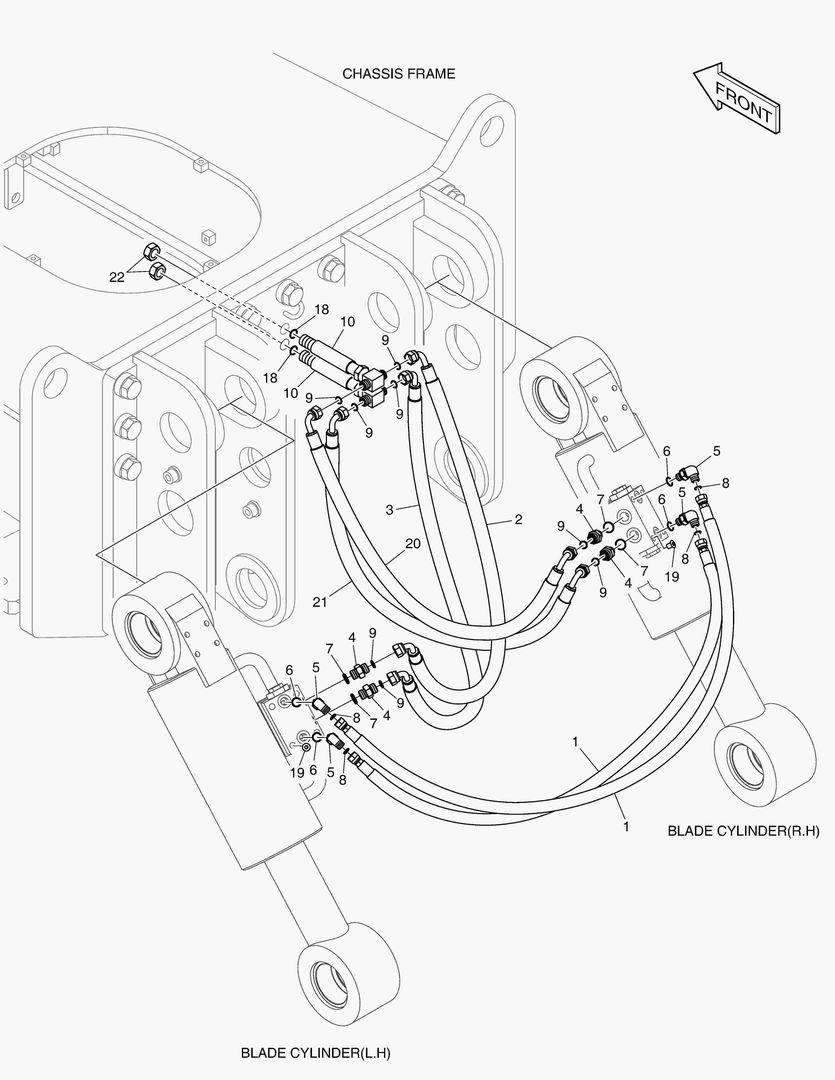 Спецтехника 6521 BLADE PIPING - REAR [1175~] - главное фото