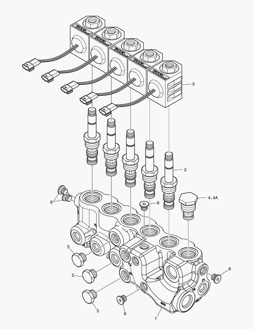 4270 SOLENOID VALVE - 5 SOL