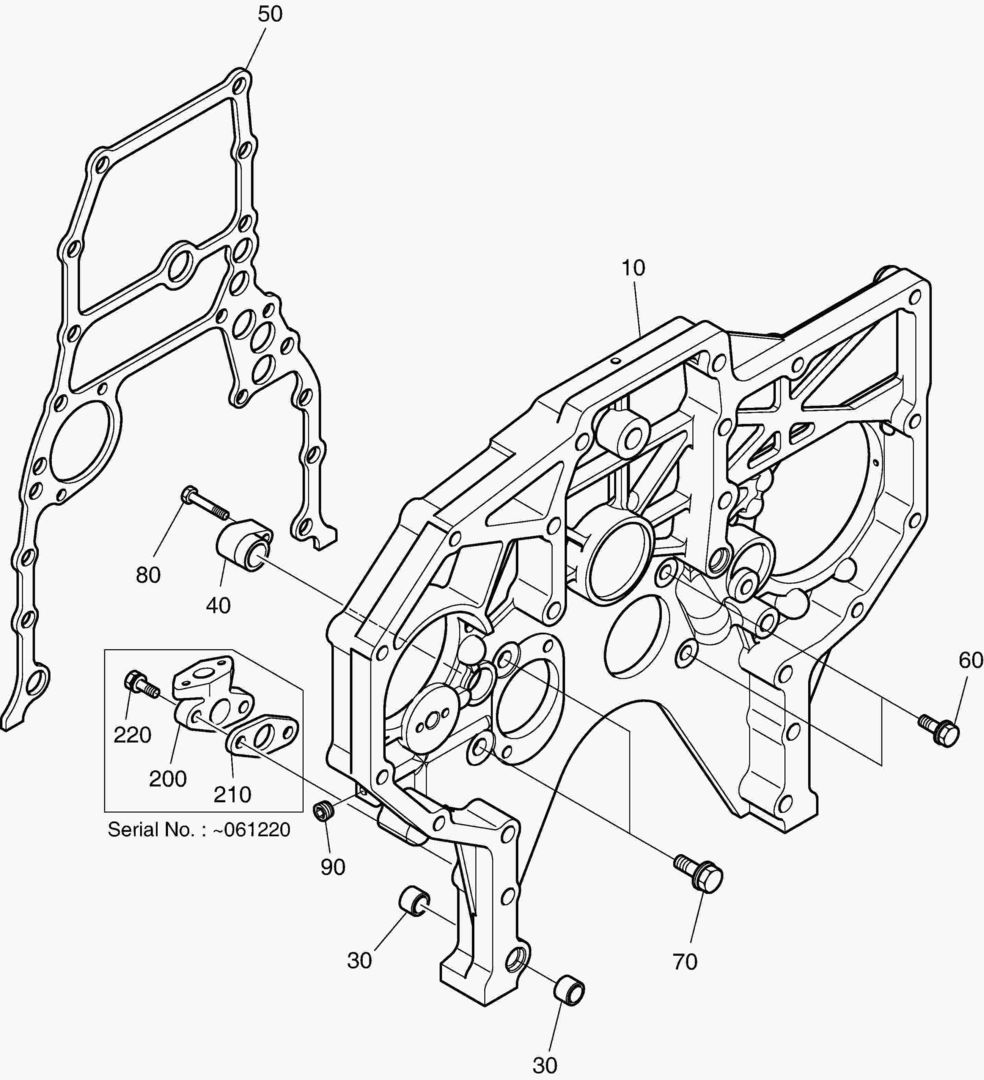 КАРТЕР РАСПРЕДЕЛИТЕЛЬНЫХ ШЕСТЕРЕН