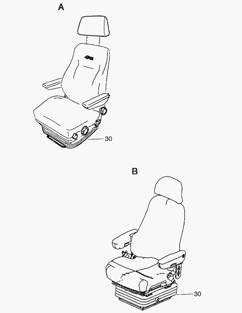 Спецтехника G500-54 DRIVER`S SEAT - главное фото