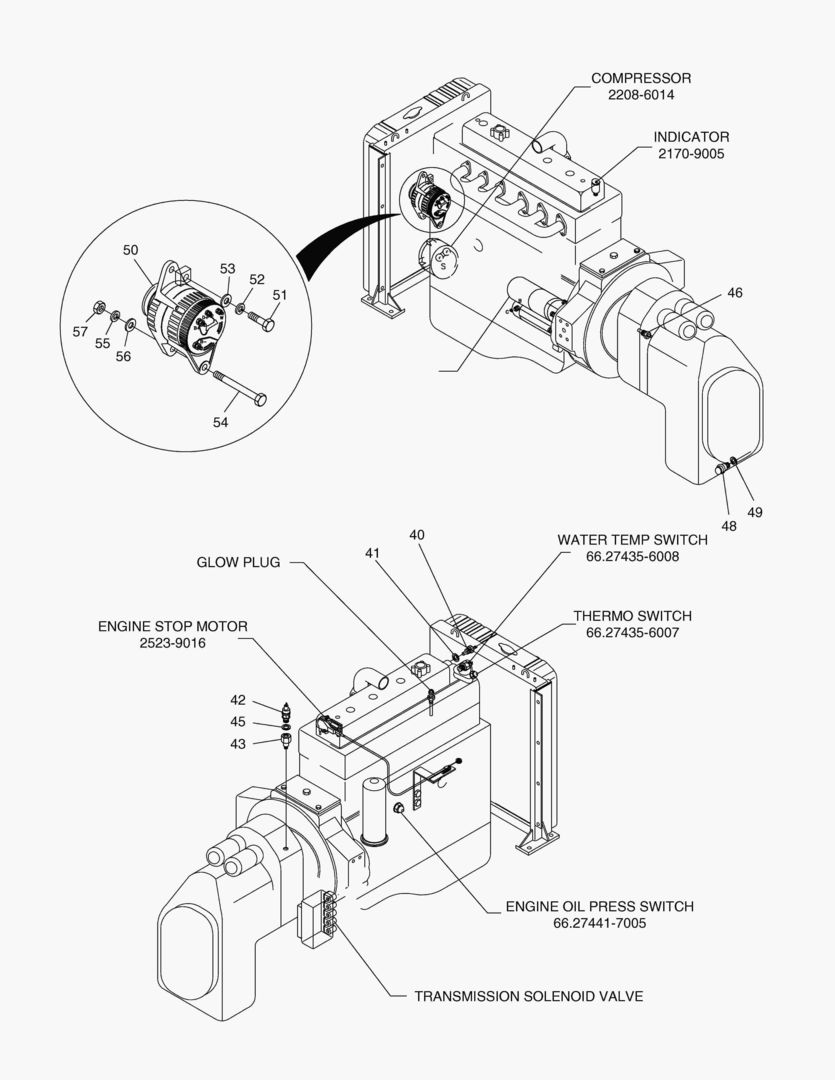 ЭЛЕКТРИЧЕСКИЕ ЗАПЧАСТИ(6)-СОПРЯЖЕННЫЙ ДВИГАТЕЛЬ