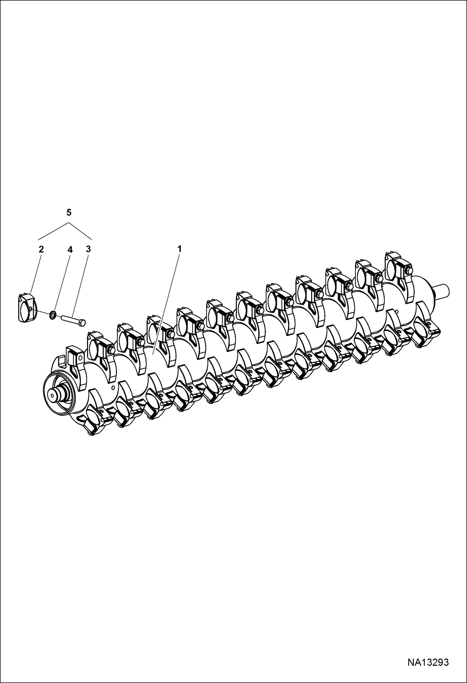 КОМПЛЕКТ ЗУБЬЕВ РОТОРА FRC200HT (СЕРИЙНЫЙ НОМЕР B48J00101 И ВЫШЕ)
