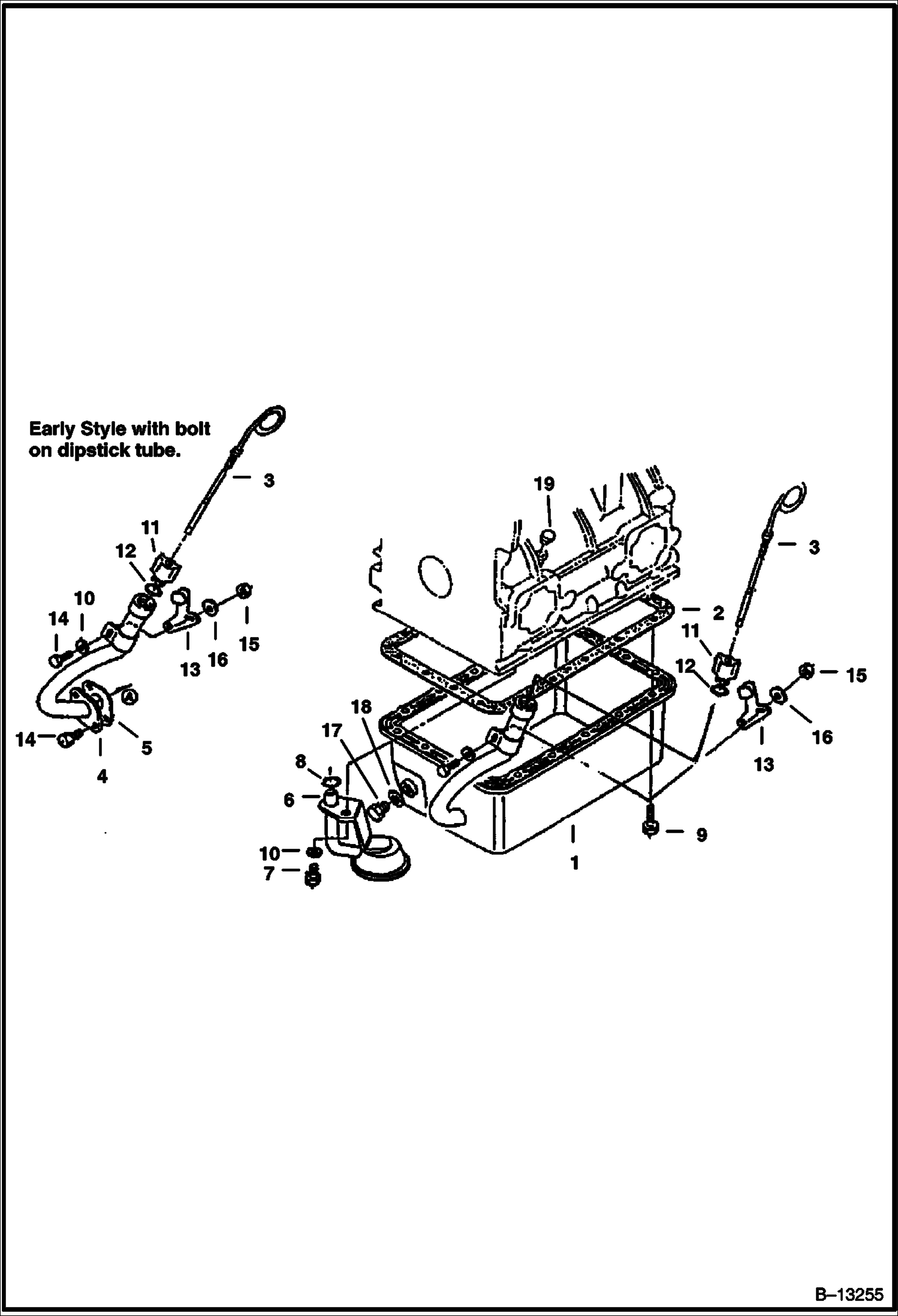 Схема МАСЛЯНЫЙ ПОДДОН