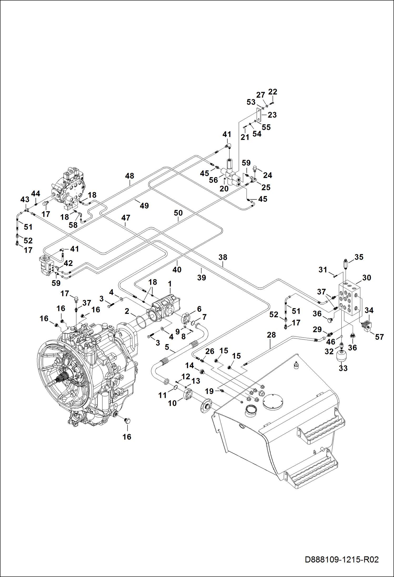 ВХОДНОЕ ОТВЕРСТИЕ И КОНТУР ПРИОРИТЕТНОГО КЛАПАНА