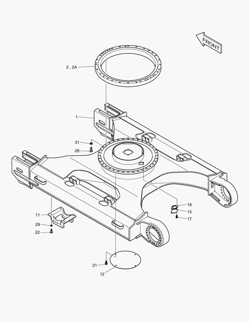 РАМА ГУСЕНИЦЫ-3 м ГУСЕНИЦЫ