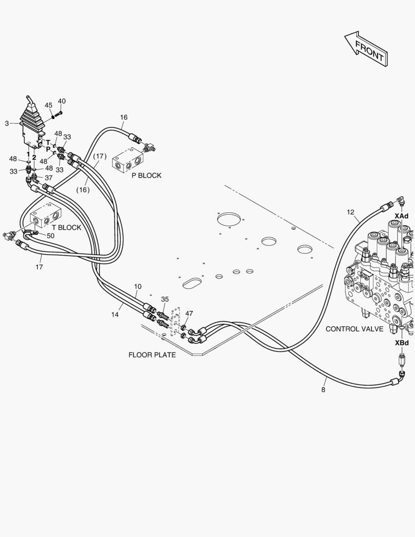 1430 PILOT PIPING(10) - DOZER
