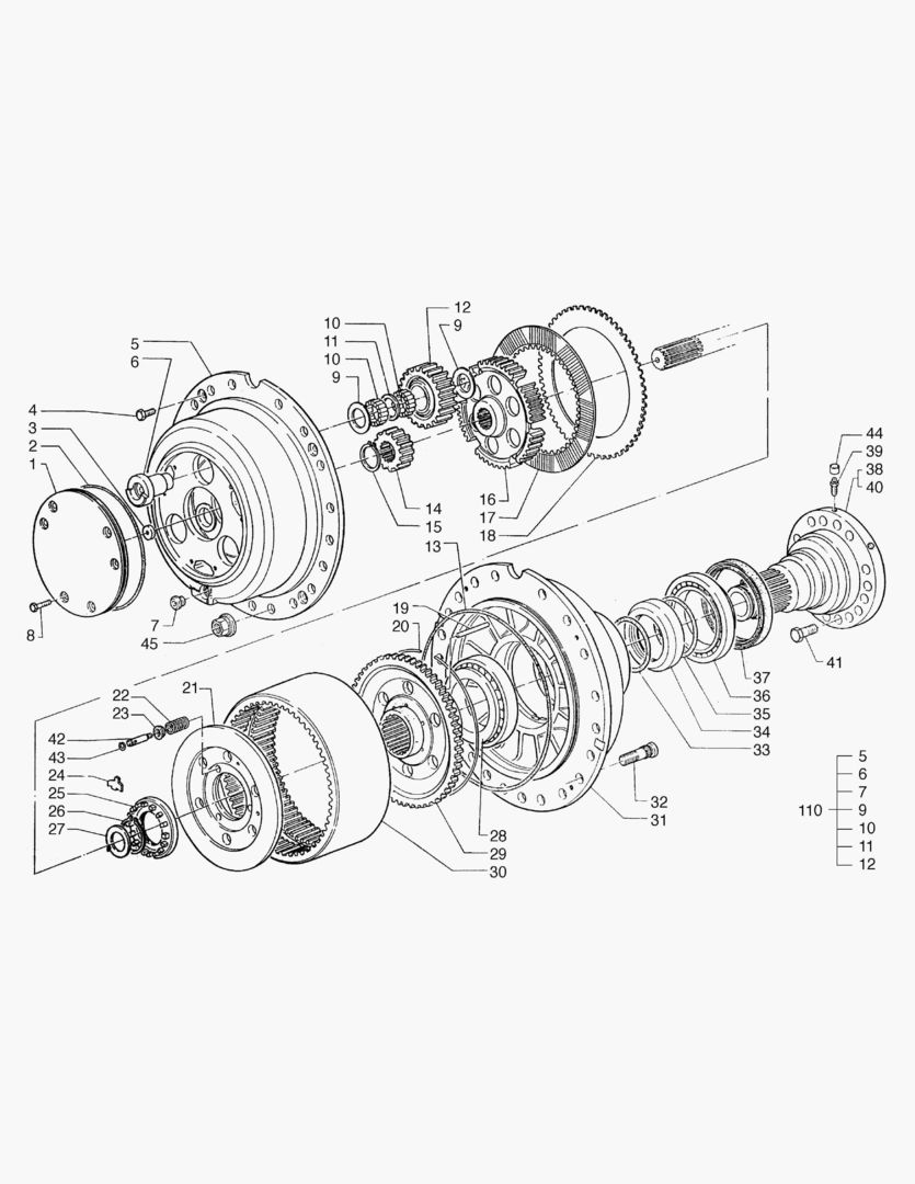 ЗАДНЯЯ ПЛАНЕТАРНАЯ ПЕРЕДАЧА