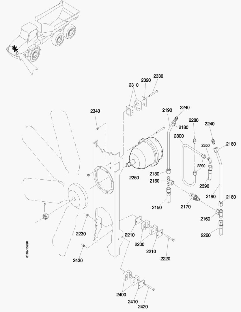 G190-28 FAN DRIVE UNIT