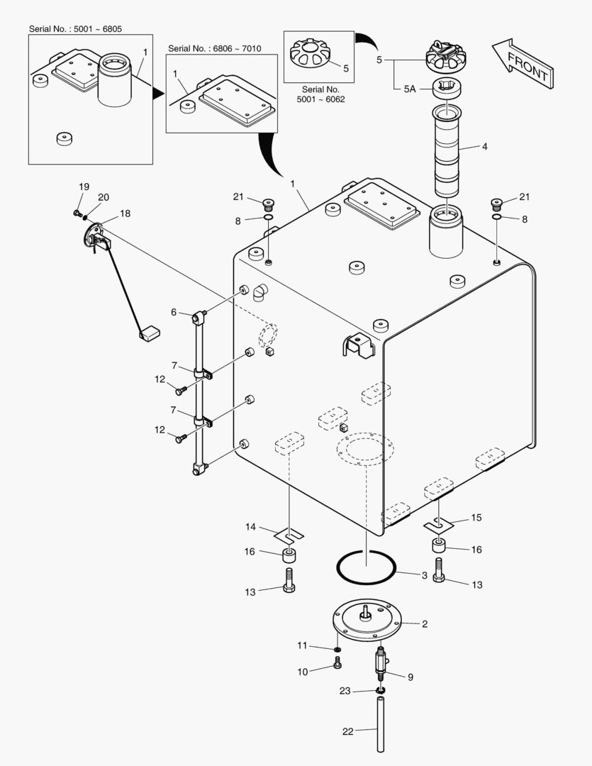 1200 FUEL TANK [5001~7824]
