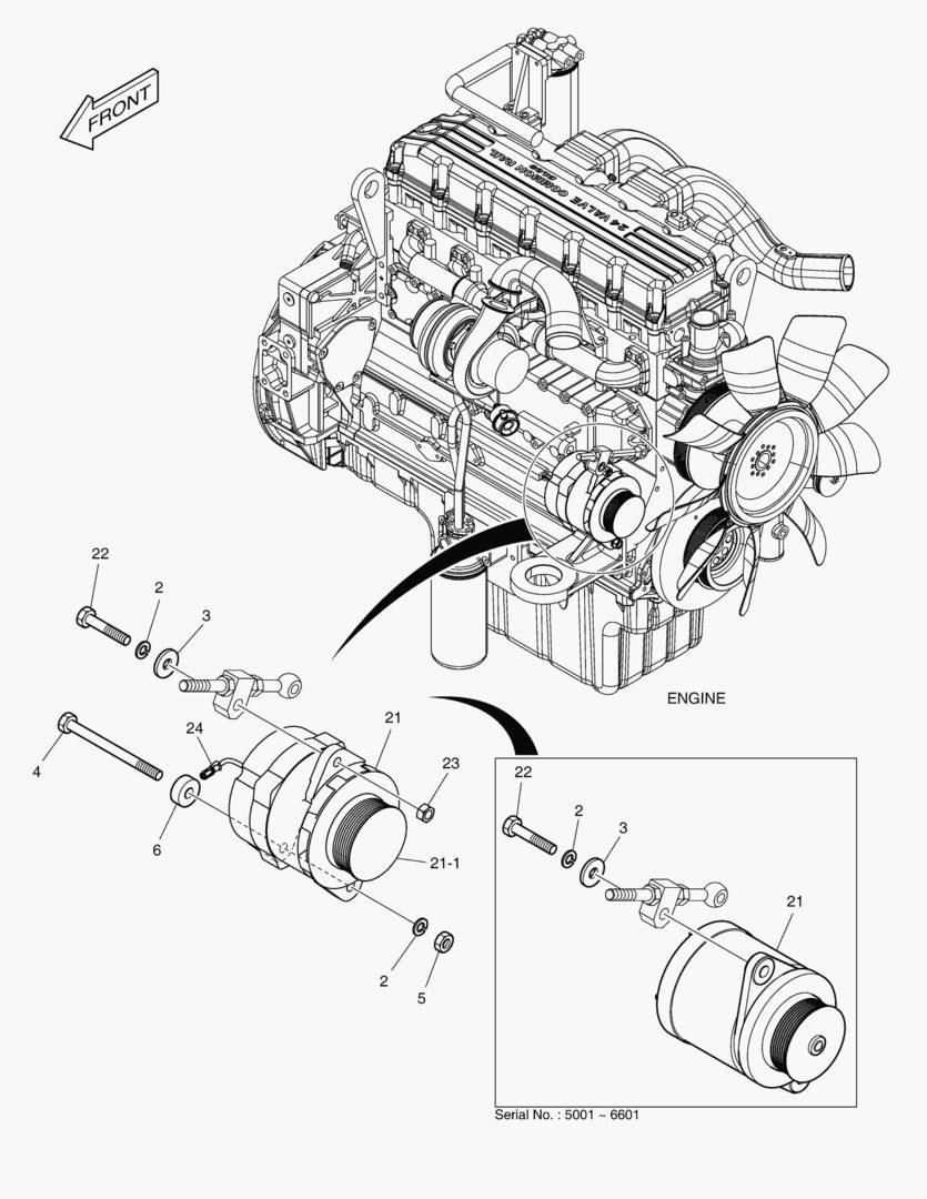 УСТАНОВКА ГЕНЕРАТОРА ПЕРЕМЕННОГО ТОКА