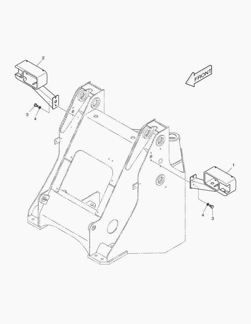 ПОДДЕРЖКА ПЕРЕДНЕЙ ЛАМПЫ