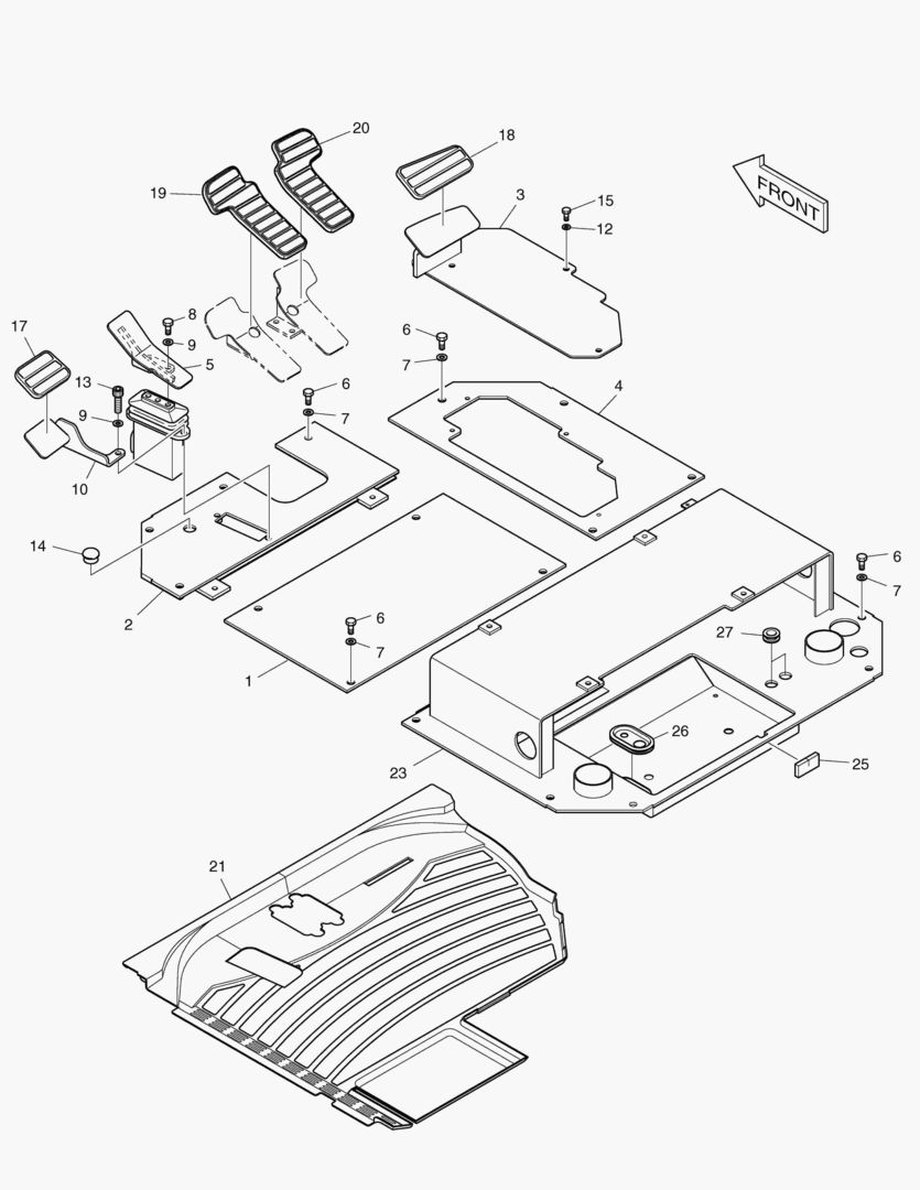 1401 FLOOR PLATE [37376~]