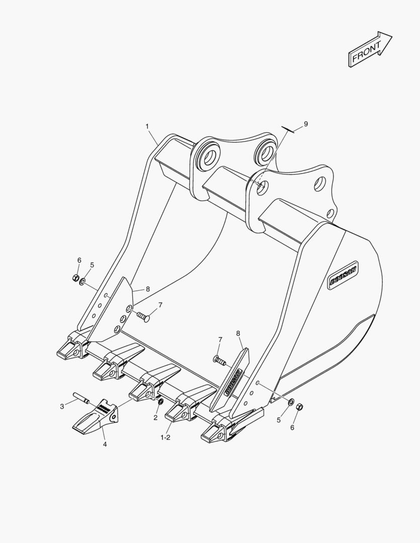 6940 BUCKET ASSВґY - 1.49mВі - G CLASS