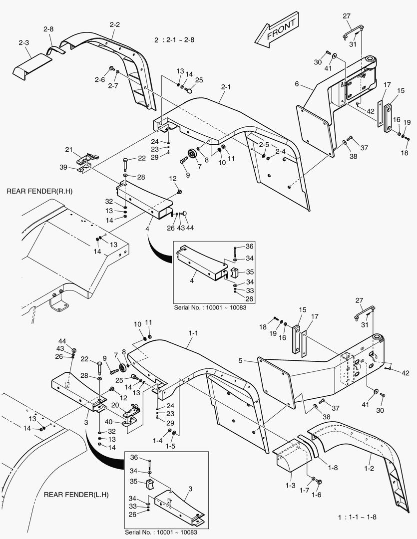 5240 FENDER & PROTECTOR - FULL