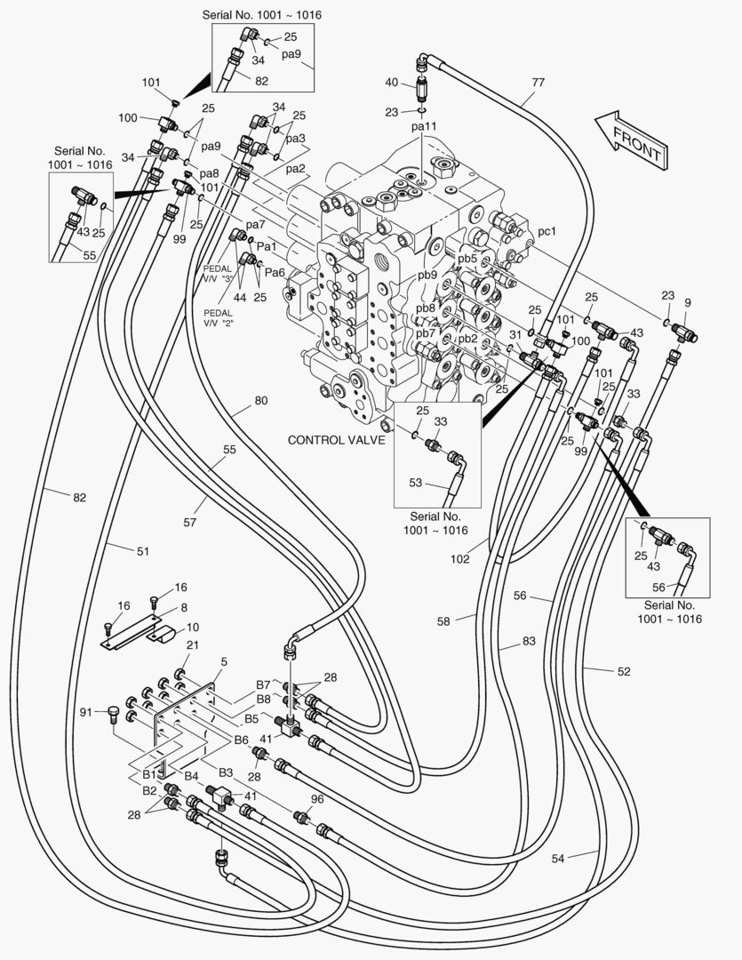 ТРУБОПРОВОД СЕРВОУПРАВЛЕНИЯ(4)
