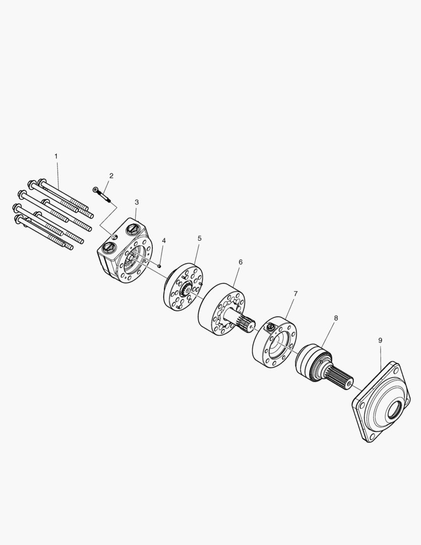 Спецтехника 4121 DRIVE MOTOR [5043~]