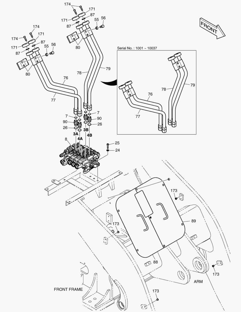 РЕКУЛИРУЮЩИЙ КЛАПАН ТРУБОПРОВОДА - 4 КАТУШКИ