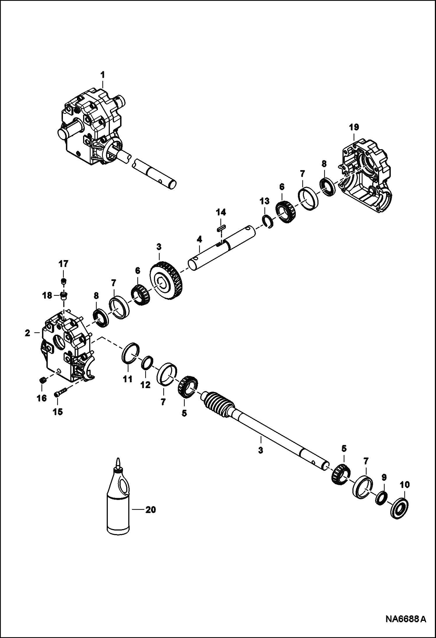 ЩЕТКА УГЛОВАЯ ПОВОРОТНАЯ (КОРОБКА ПЕРЕДАЧ) (54-- AT34) (70-- AT33)