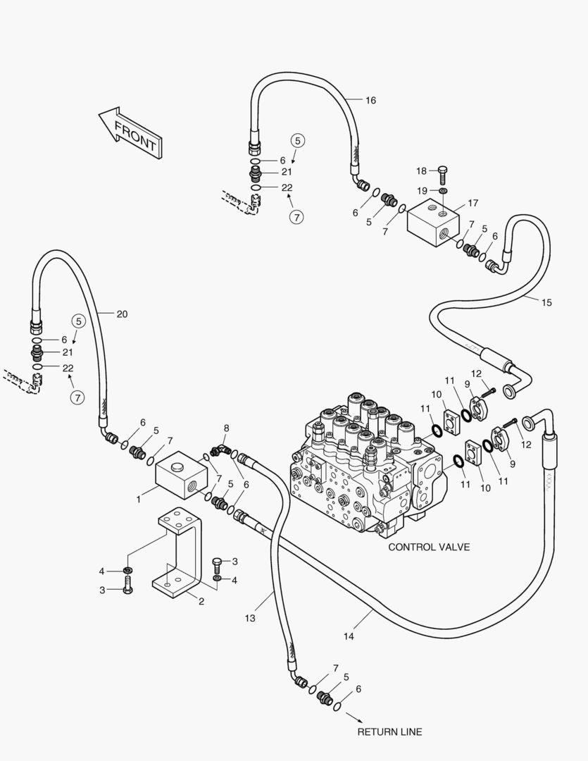 Спецтехника 6440 MAIN PIPING-ONE & TWO WAY - главное фото