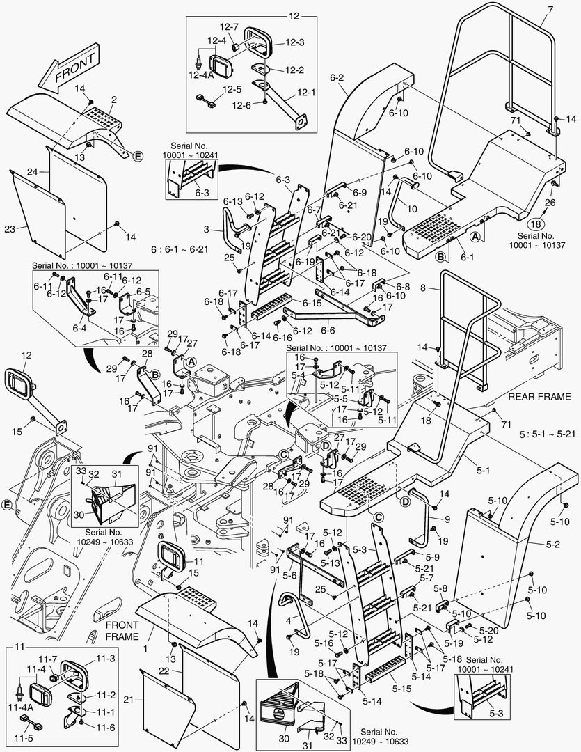 Схема 1450 FENDER & LADDER