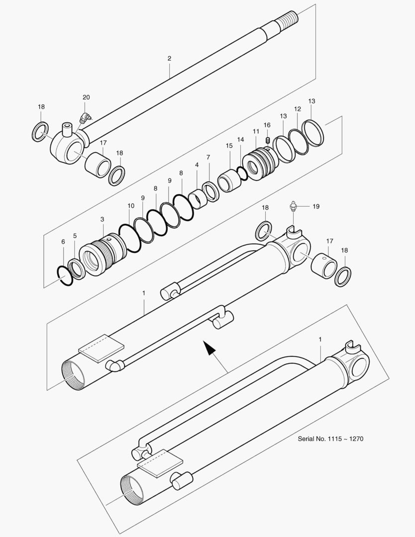5261 BOOM CYLINDER [1115~]