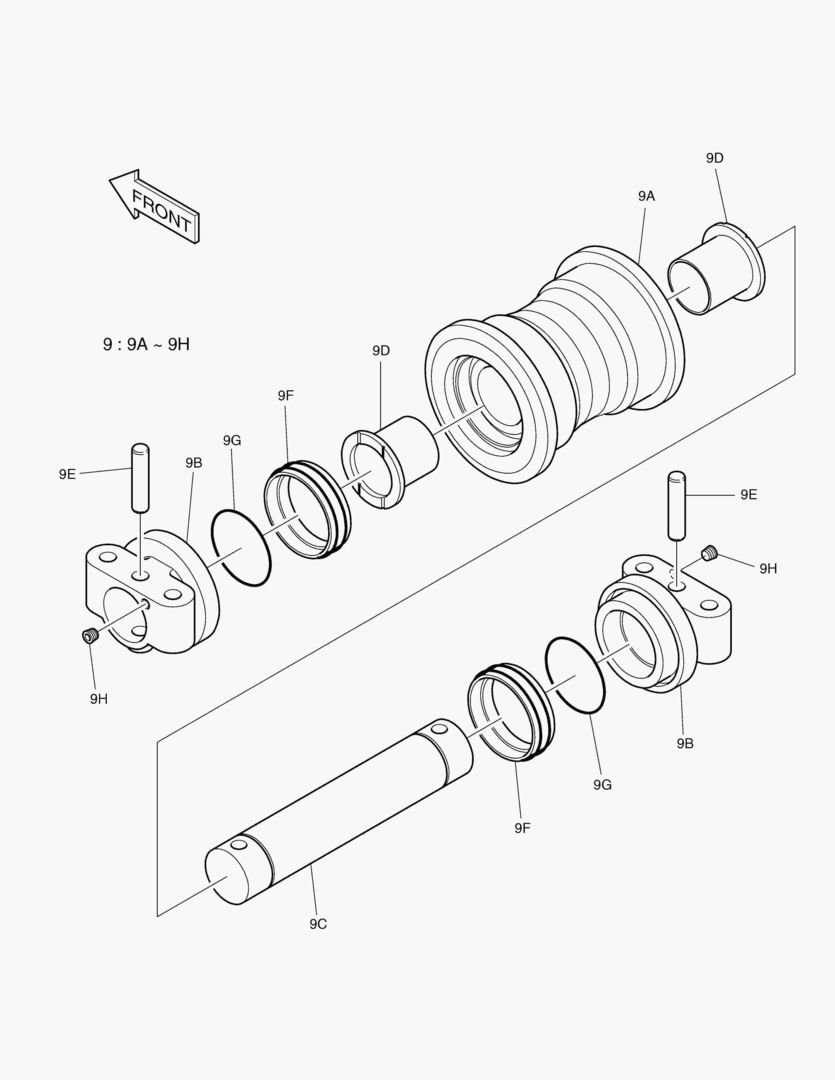 2140 LOWER ROLLER [1001~10049]